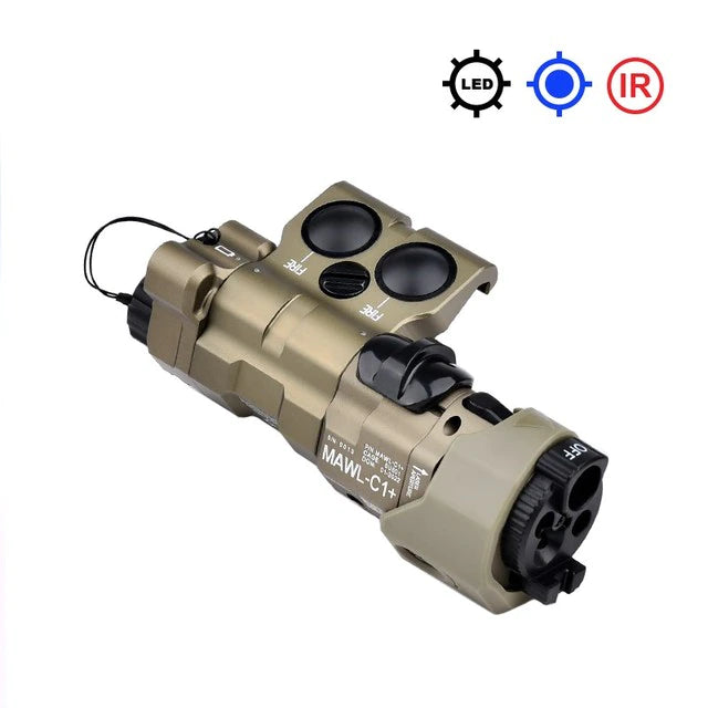 Modular Advanced Weapon Laser MAWL-C1+ (Blue Laser) Aluminum WADSN  WD06058-DE