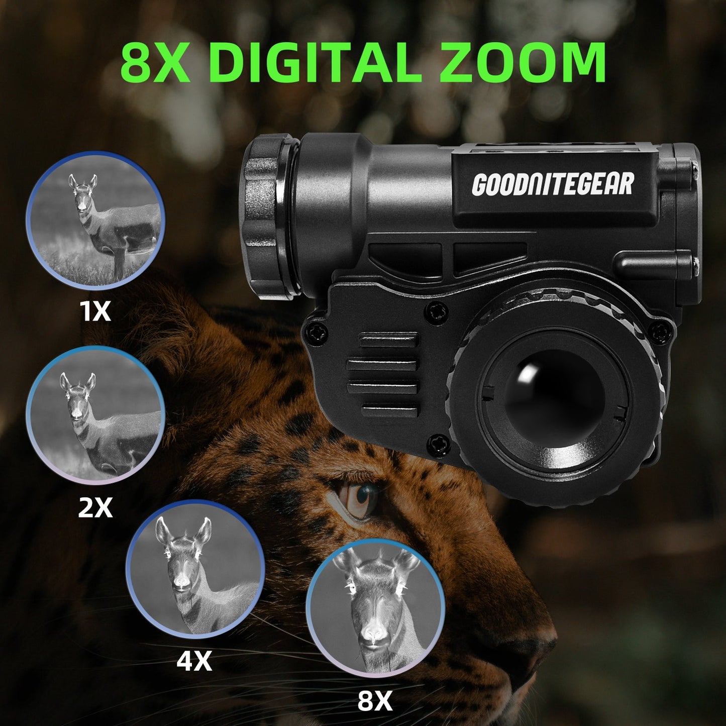 BTI - 10 Helmet Mountable Thermal Monocular - Good Nite Gear