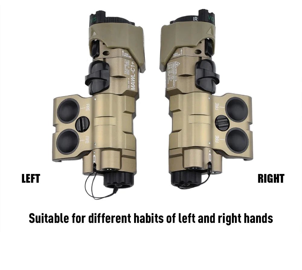 MAWL - C1+ (Green Laser) Aluminum WADSN WD06057 - DE - Good Nite Gear