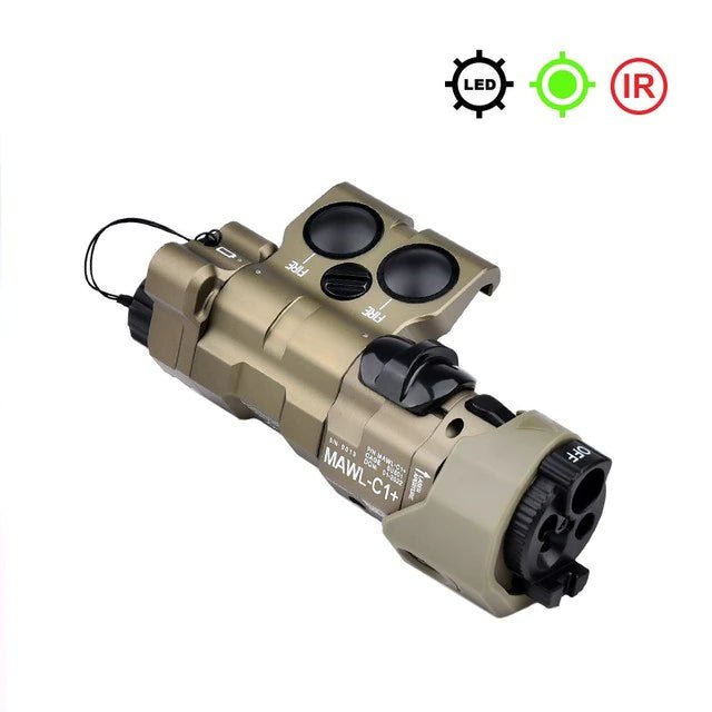 MAWL - C1+ (Green Laser) Aluminum WADSN WD06057 - DE - Good Nite Gear