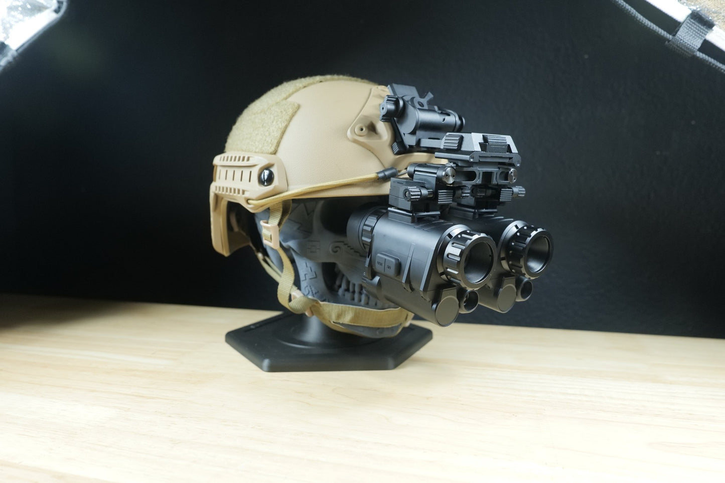 NVG Mount + Dual Unit Binocular Bridge Mount - Good Nite Gear