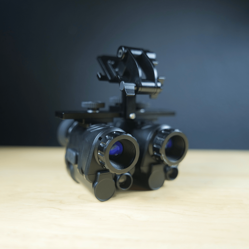 NVG30 Night Vision Binocular Kit with WildGamePlus Bino Bridge Mount - Good Nite Gear