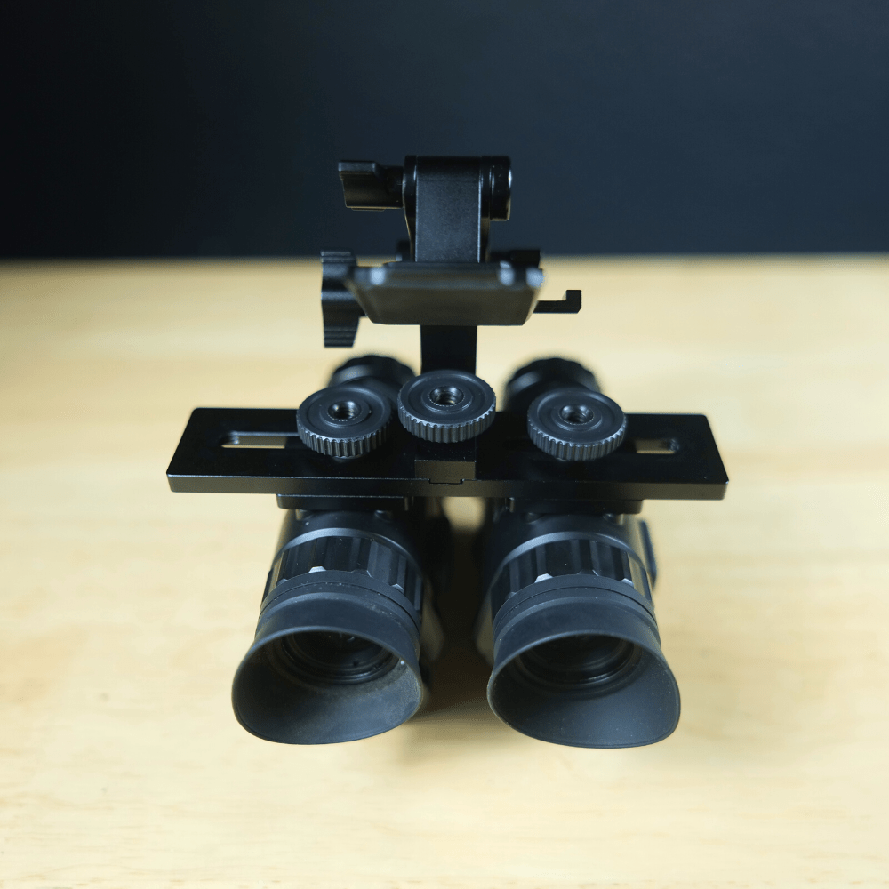 NVG30 Night Vision Binocular Kit with WildGamePlus Bino Bridge Mount - Good Nite Gear