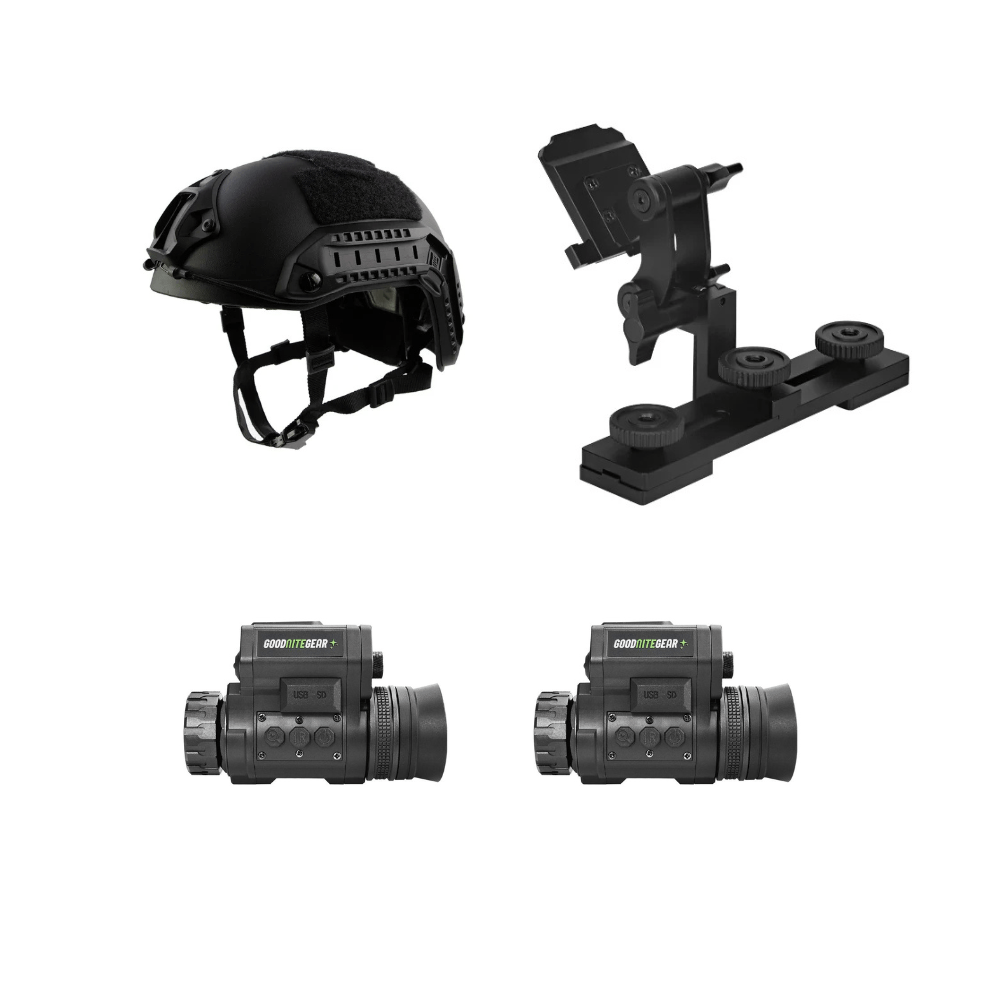 NVG50 Night Vision Binocular Kit with WildGamePlus Dual Unit Mount - Good Nite Gear