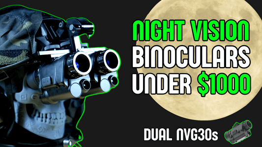 The Best Cheap Night Vision Goggles Under $1000 🔥 Dual NVG30s Bridged