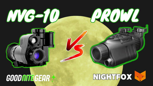 Nightfox Prowl vs NVG10 🌕  The Best Sub $300 Digital Night Vision Showdown