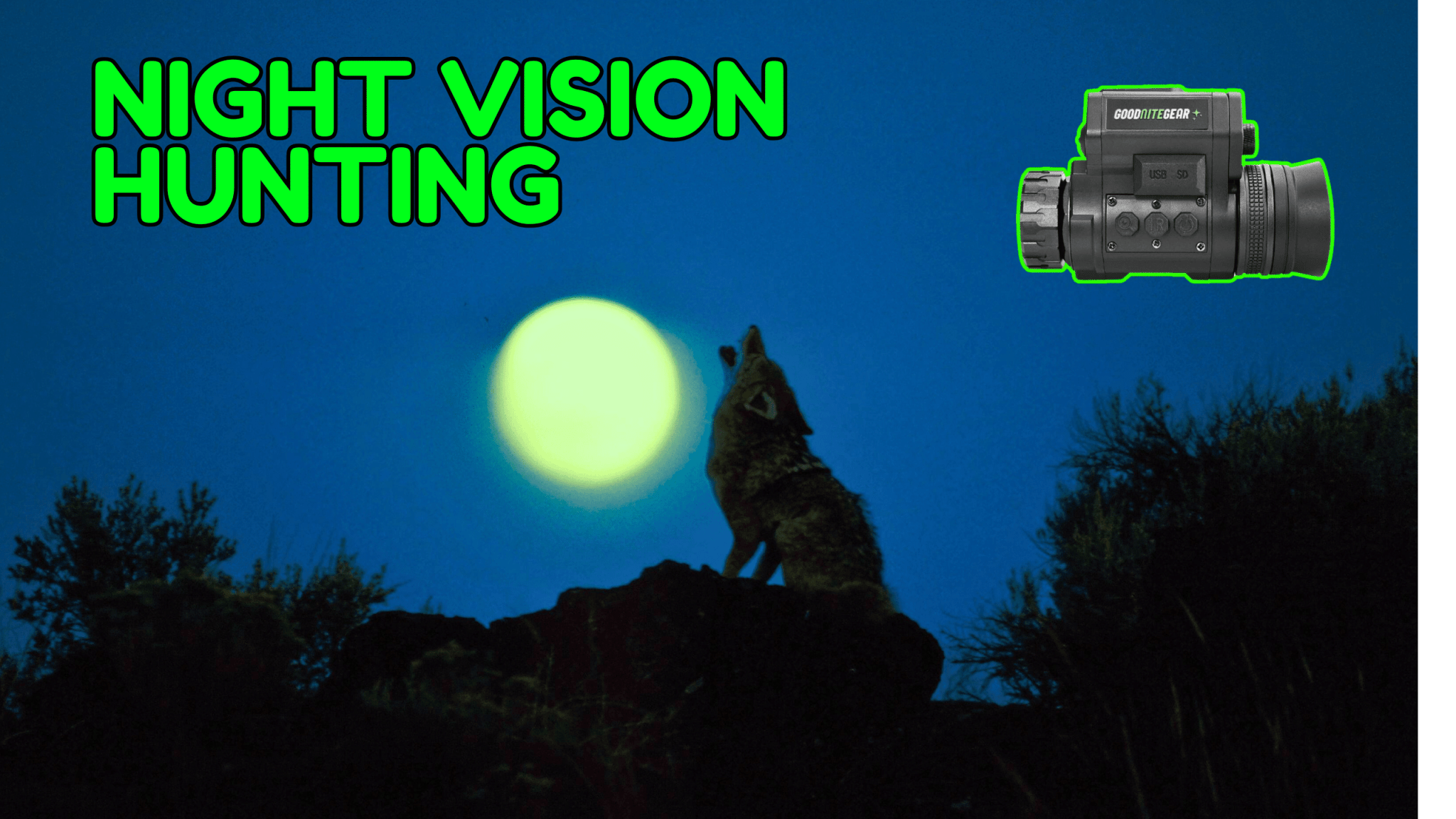 Night Vision for Hunting - Good Nite Gear