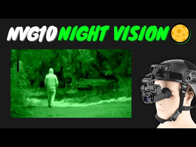 NVG10 Helmet Mounted Night Vision Monocular Review - Good Nite Gear