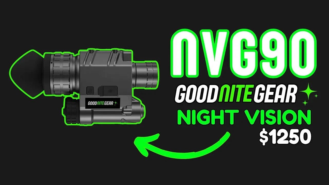 NVG90 Digital Night Vision Monocular Review: The Best Under $1,300? - Good Nite Gear