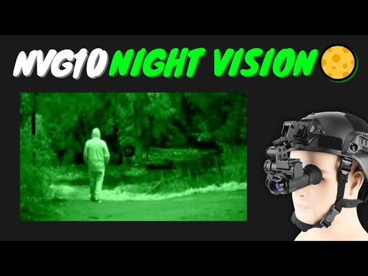 NVG10 Helmet Mounted Night Vision Monocular Review