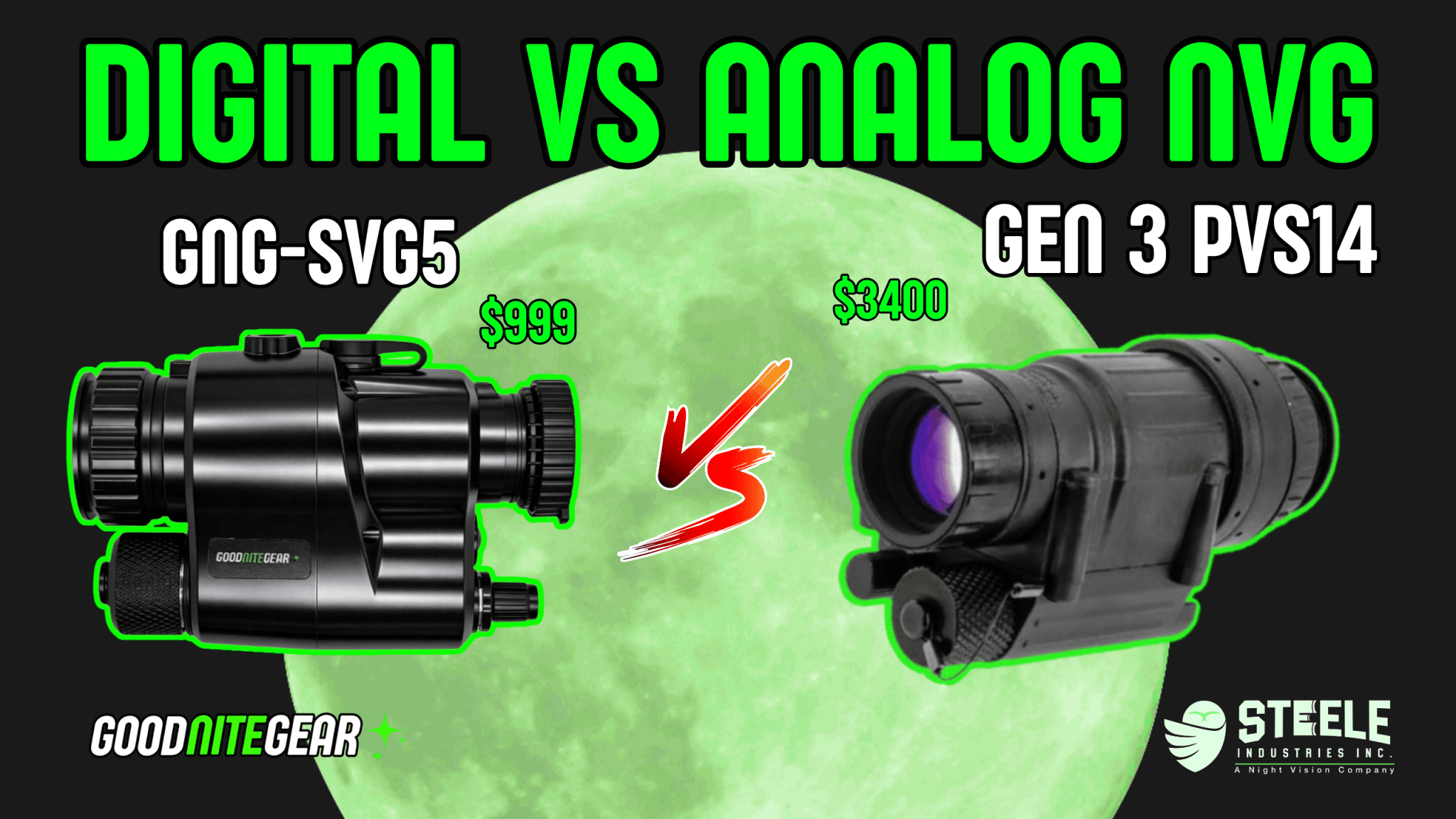 SVG5 vs. Gen 3 PVS-14: Closing the Gap - Good Nite Gear
