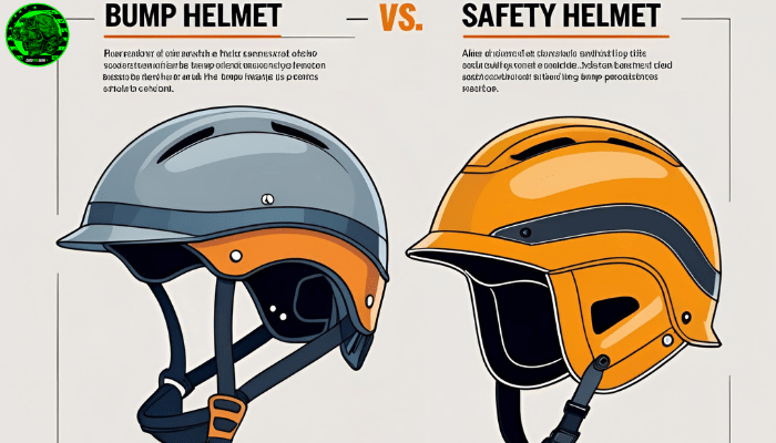 What is the Difference Between a Bump Helmet and a Safety Helmet? - Good Nite Gear