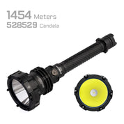 Acebeam P20 Professional Long Distance Flashlight — 5,600 Lumens, 1,454m Throw, Dual 21700 USB-C