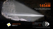 Acebeam P20 Professional Long Distance Flashlight — 5,600 Lumens, 1,454m Throw, Dual 21700 USB-C