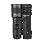 Acebeam Terminator M1 2.0 Dual Head LEP/LED Flashlight — 3,900 Lumen LED + 1,620m LEP + Red Light, USB-C Rechargeable (6500K)