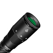 Acebeam W20 LEP Flashlight — 600 Lumens, 1,100m Throw with Wide-Angle Spill, USB-C Rechargeable (Black)