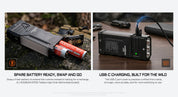 Acebeam X35 Search & Rescue Flashlight — 20,000 Lumens, 458m Throw, RGB Side Light, USB-C Rechargeable