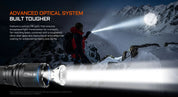 Acebeam P16 2.0 Dual Tail Switch Tactical Flashlight — 3,000 Lumens, 543m Throw, USB-C Rechargeable - Good Nite Gear
