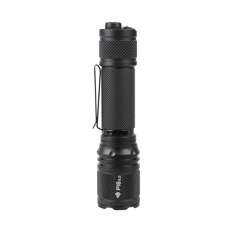 Acebeam P16 2.0 Dual Tail Switch Tactical Flashlight — 3,000 Lumens, 543m Throw, USB-C Rechargeable - Good Nite Gear