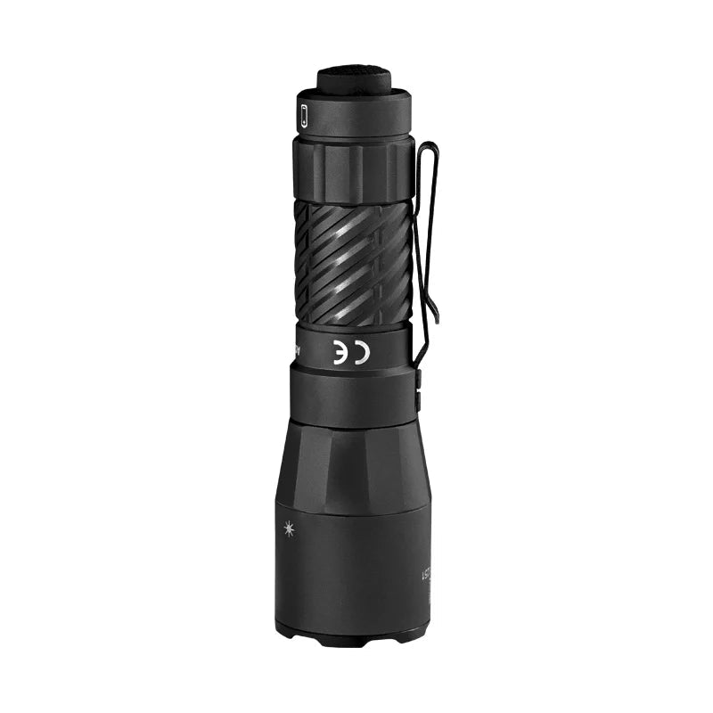 Acebeam W20 LEP Flashlight — 600 Lumens, 1,100m Throw with Wide-Angle Spill, USB-C Rechargeable (Black) - Good Nite Gear