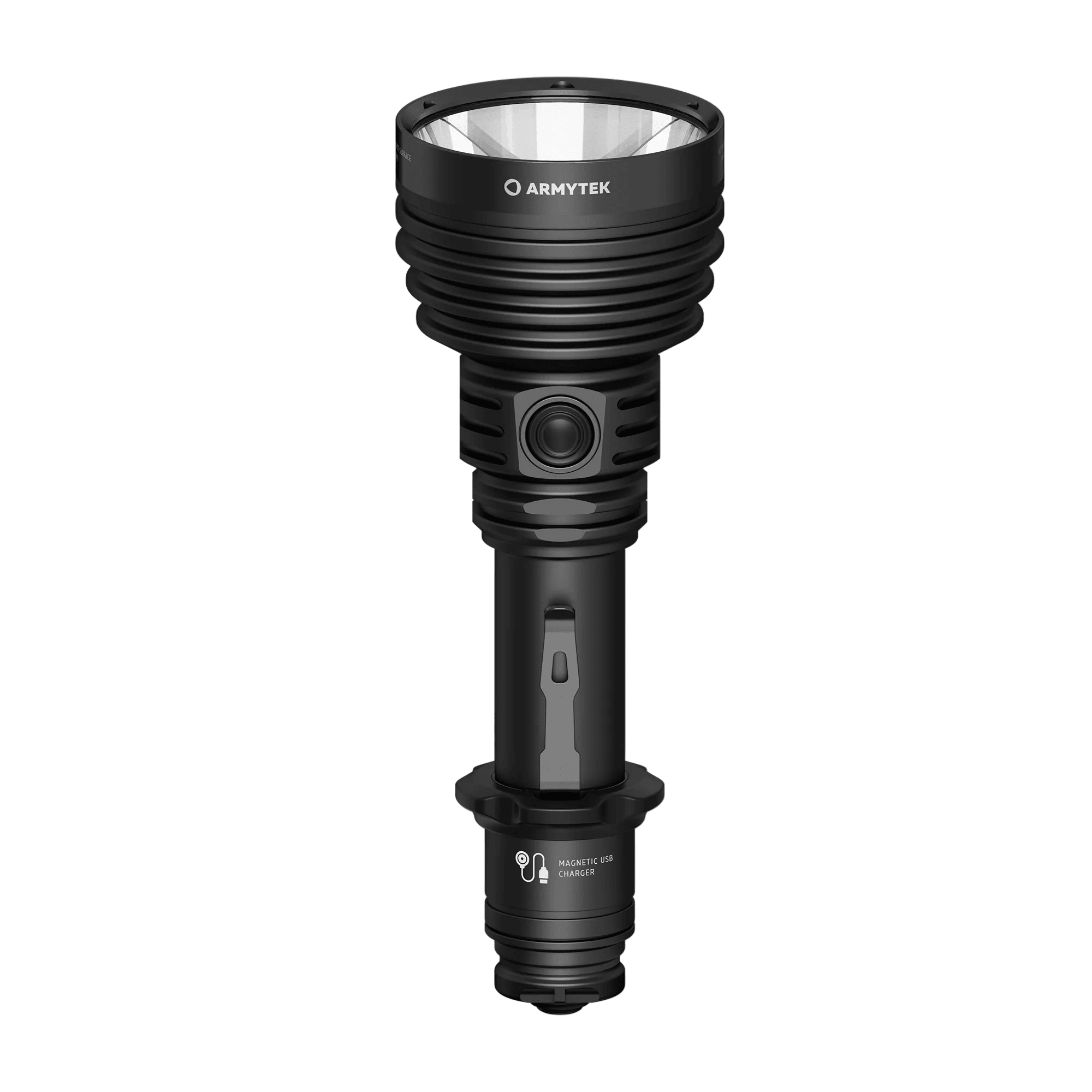 Armytek Barracuda Pro Max Searchlight — 2800 Lumens, 1000m Throw, Magnetic USB Rechargeable (White) - Good Nite Gear