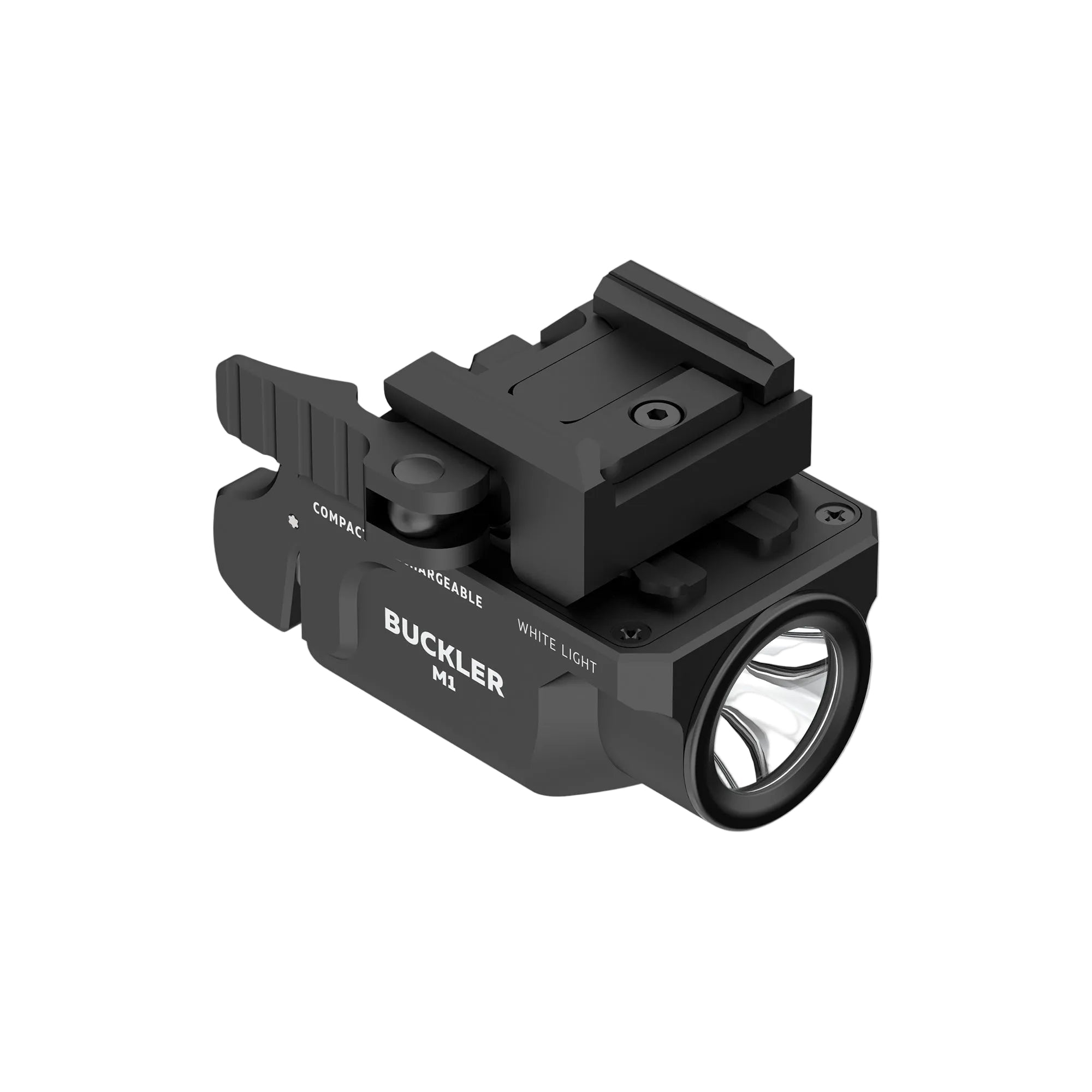 Armytek Buckler M1 Weapon Light — 700 Lumens, Handgun-Mounted, Magnetic USB Rechargeable (White) - Good Nite Gear