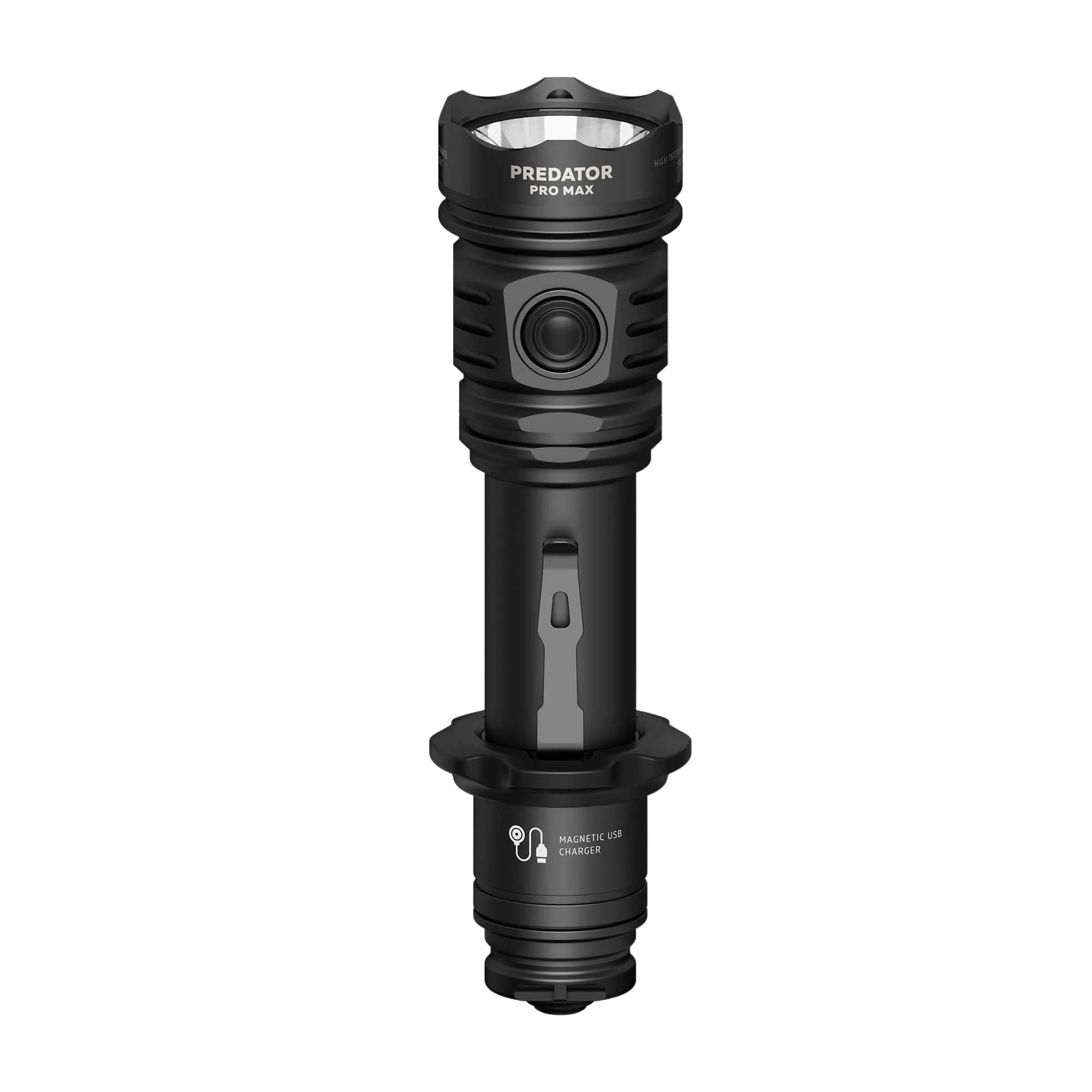 Armytek Predator Pro Max Tactical Flashlight — 3000 Lumens, Magnetic USB Rechargeable (White) - Good Nite Gear