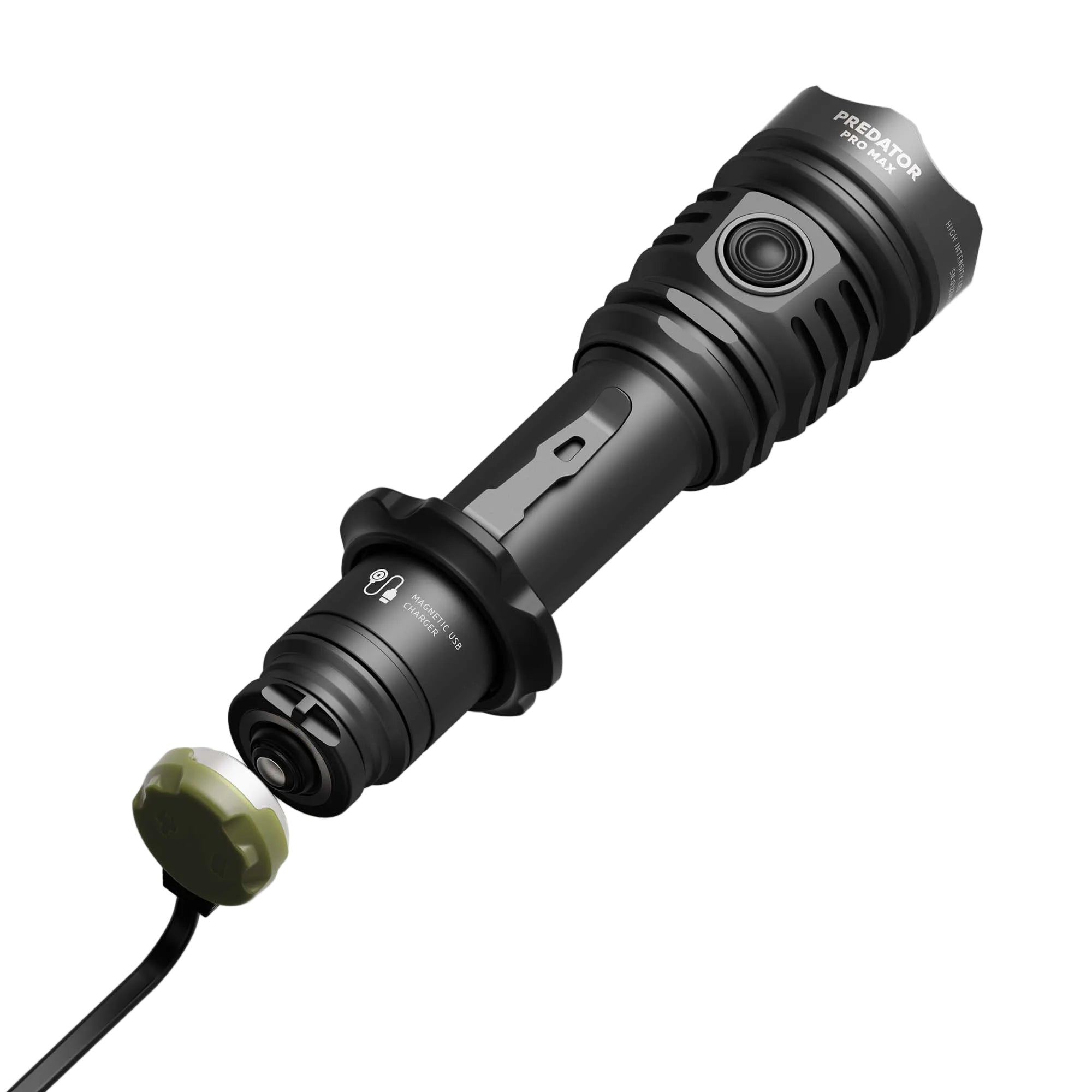 Armytek Predator Pro Max Tactical Flashlight — 3000 Lumens, Magnetic USB Rechargeable (White) - Good Nite Gear