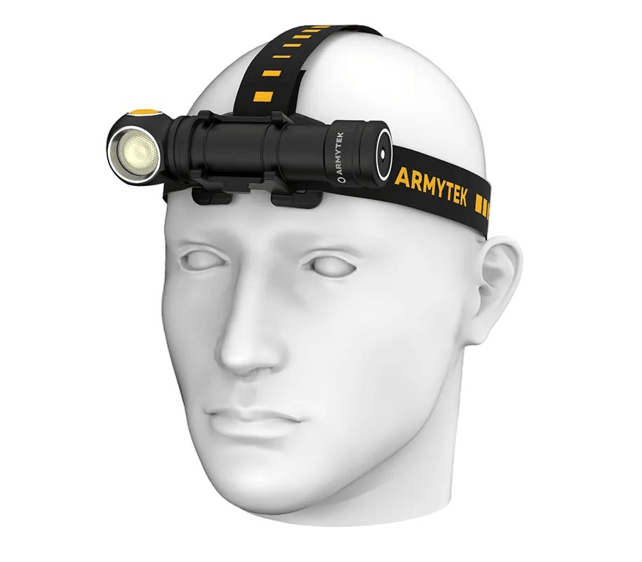 Armytek Wizard C2 Pro Max 21700 Headlamp — 4000 Lumens, Magnetic USB Rechargeable (White & Warm) - Good Nite Gear