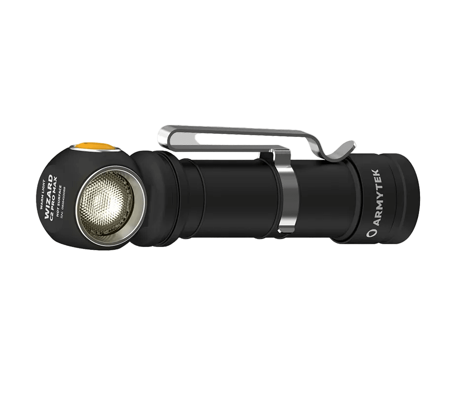 Armytek Wizard C2 Pro Max 21700 Headlamp — 4000 Lumens, Magnetic USB Rechargeable (White & Warm) - Good Nite Gear