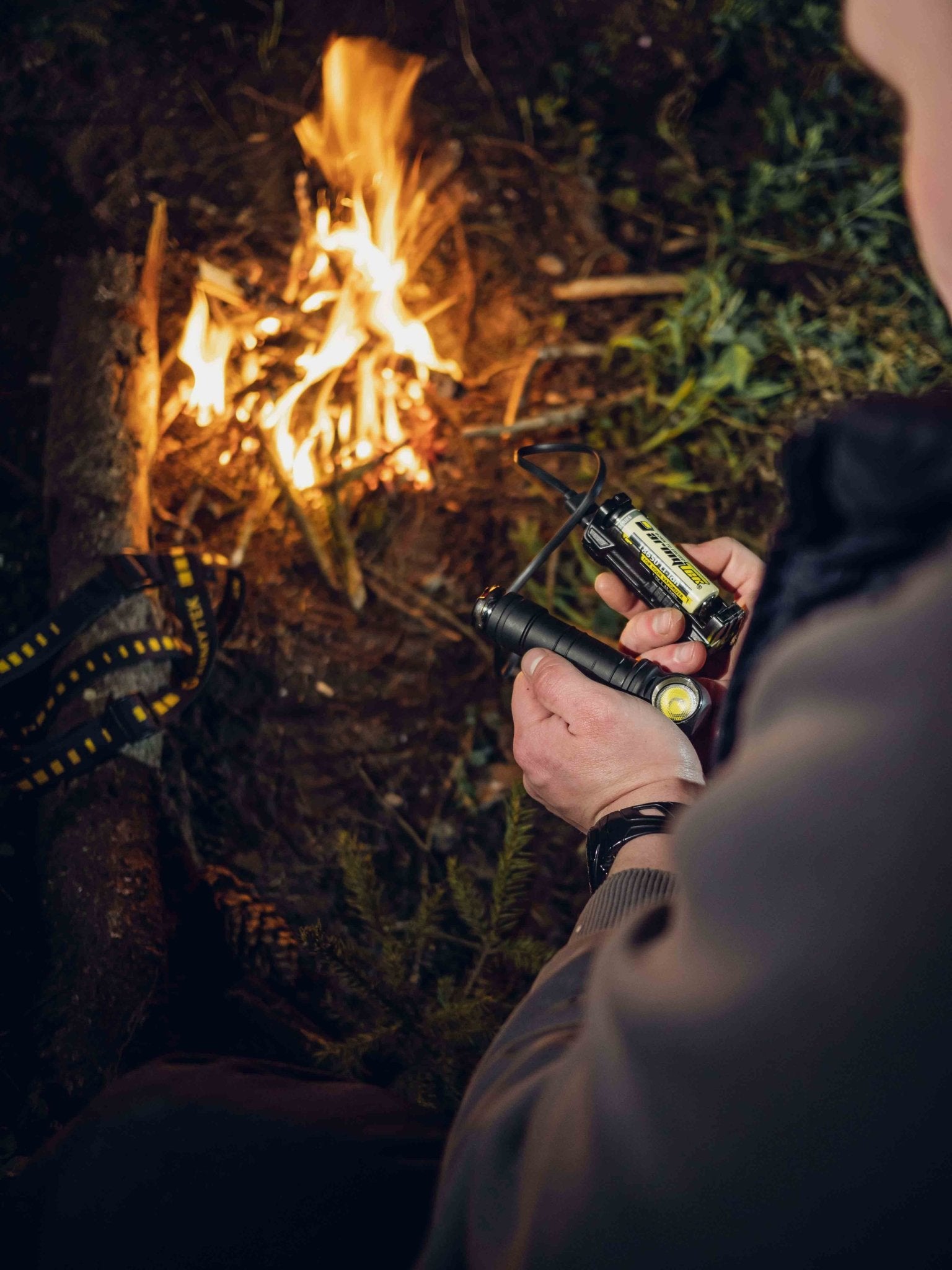 Armytek Wizard C2 Pro Max 21700 Headlamp — 4000 Lumens, Magnetic USB Rechargeable (White & Warm) - Good Nite Gear