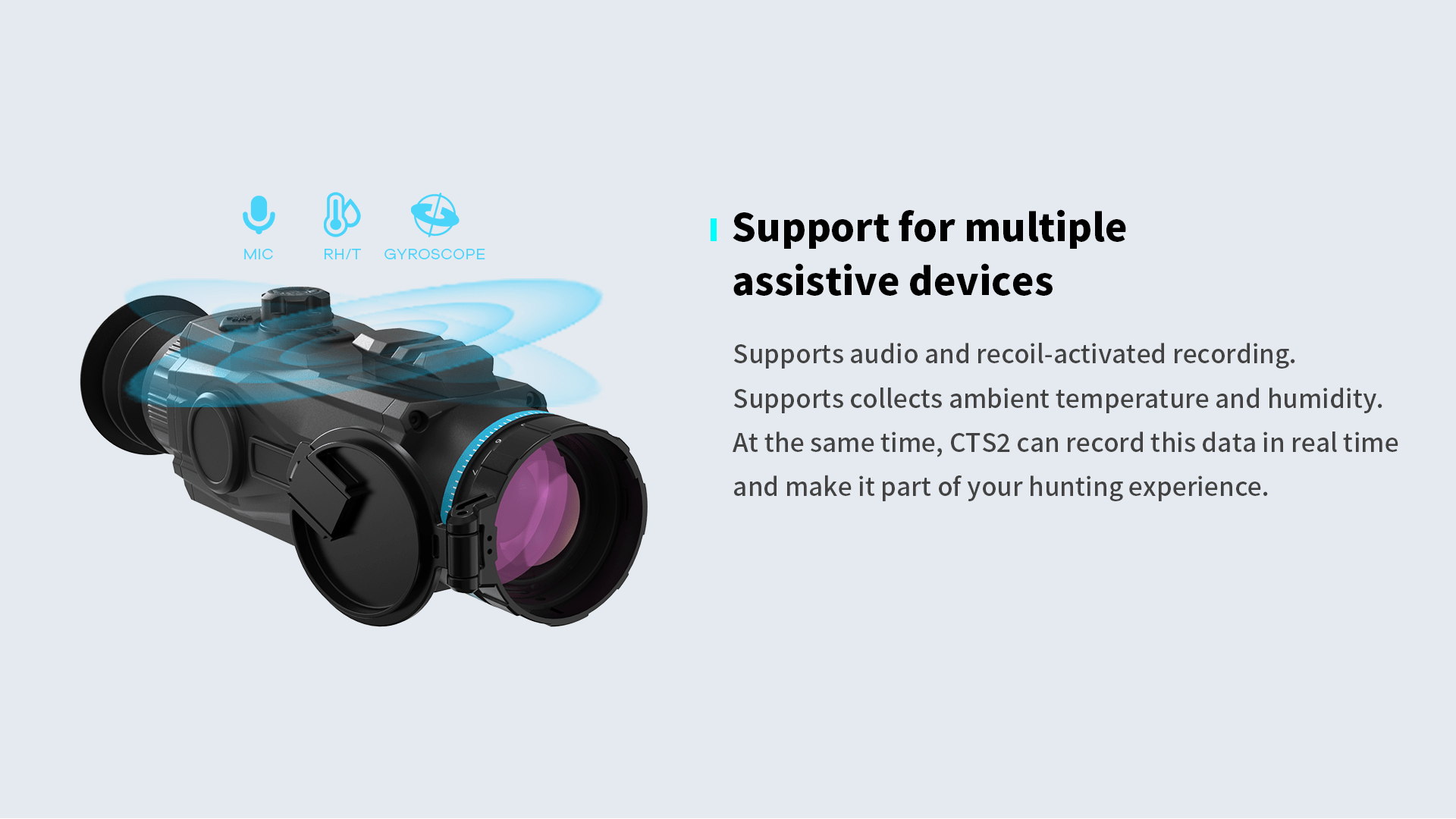 GNG Caseeda CTS2L 256x192 Thermal Scope 3.6x - 28.8x(8x) - Good Nite Gear