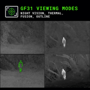 GNG-GF31 Thermal Fusion Digital Night Vision Binocular - Good Nite Gear