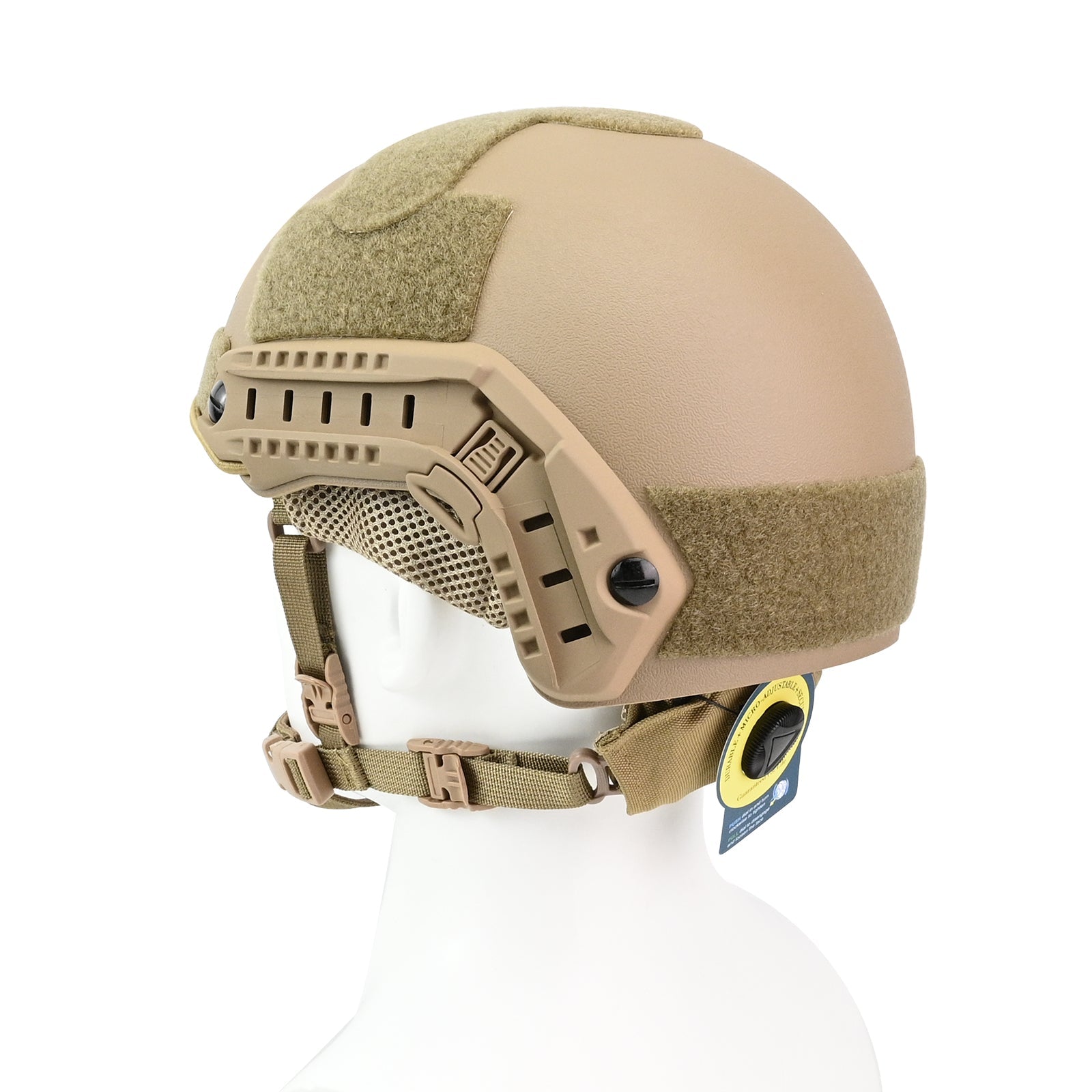 GNG Tactical Night Vision Bump Helmet - Sand - Good Nite Gear