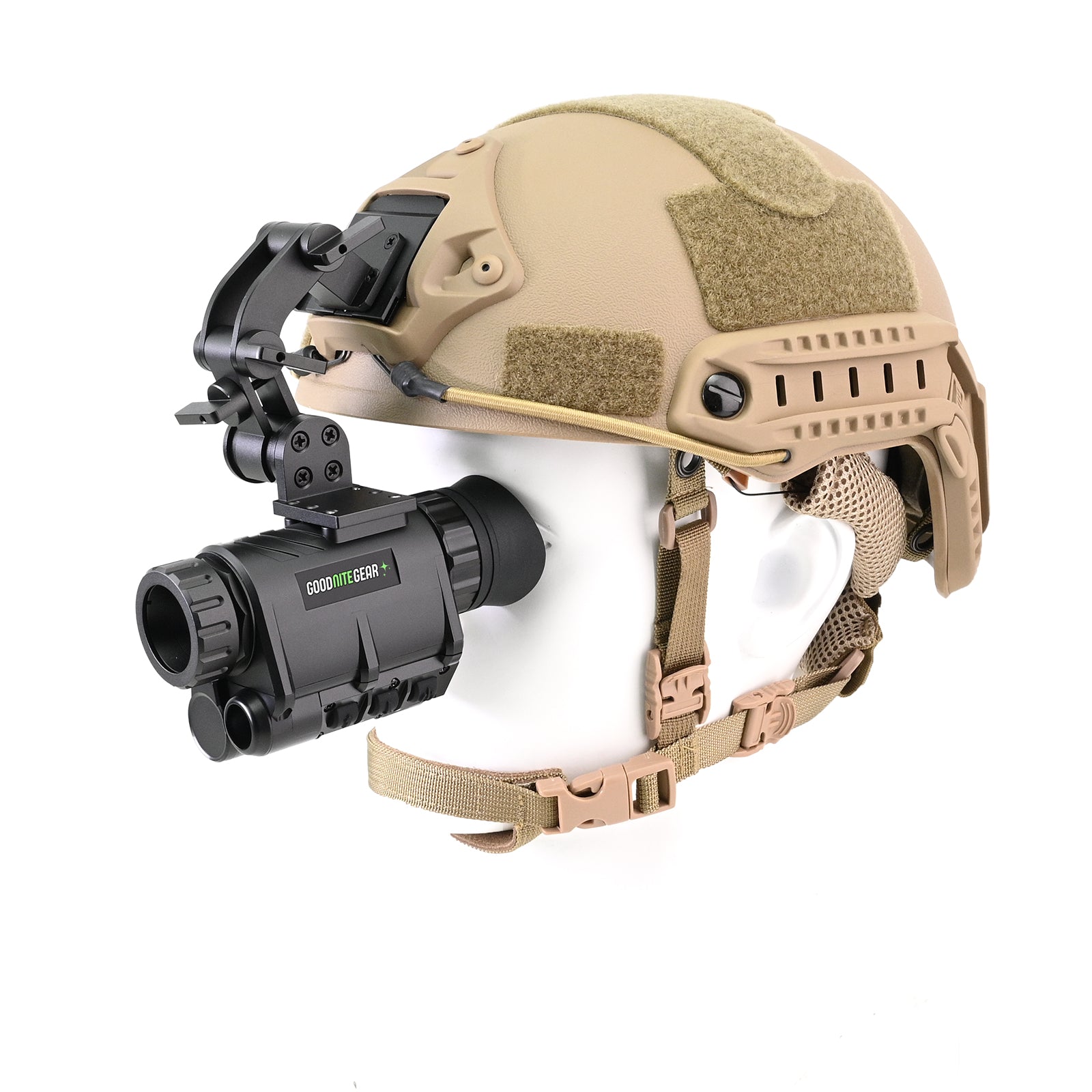 GNG Tactical Night Vision Bump Helmet - Sand - Good Nite Gear