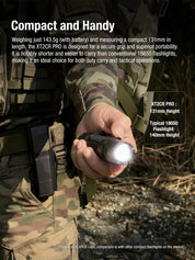 Klarus XT2CR PRO-V2 Tactical Flashlight — 2300 Lumens, USB-C Rechargeable - Good Nite Gear