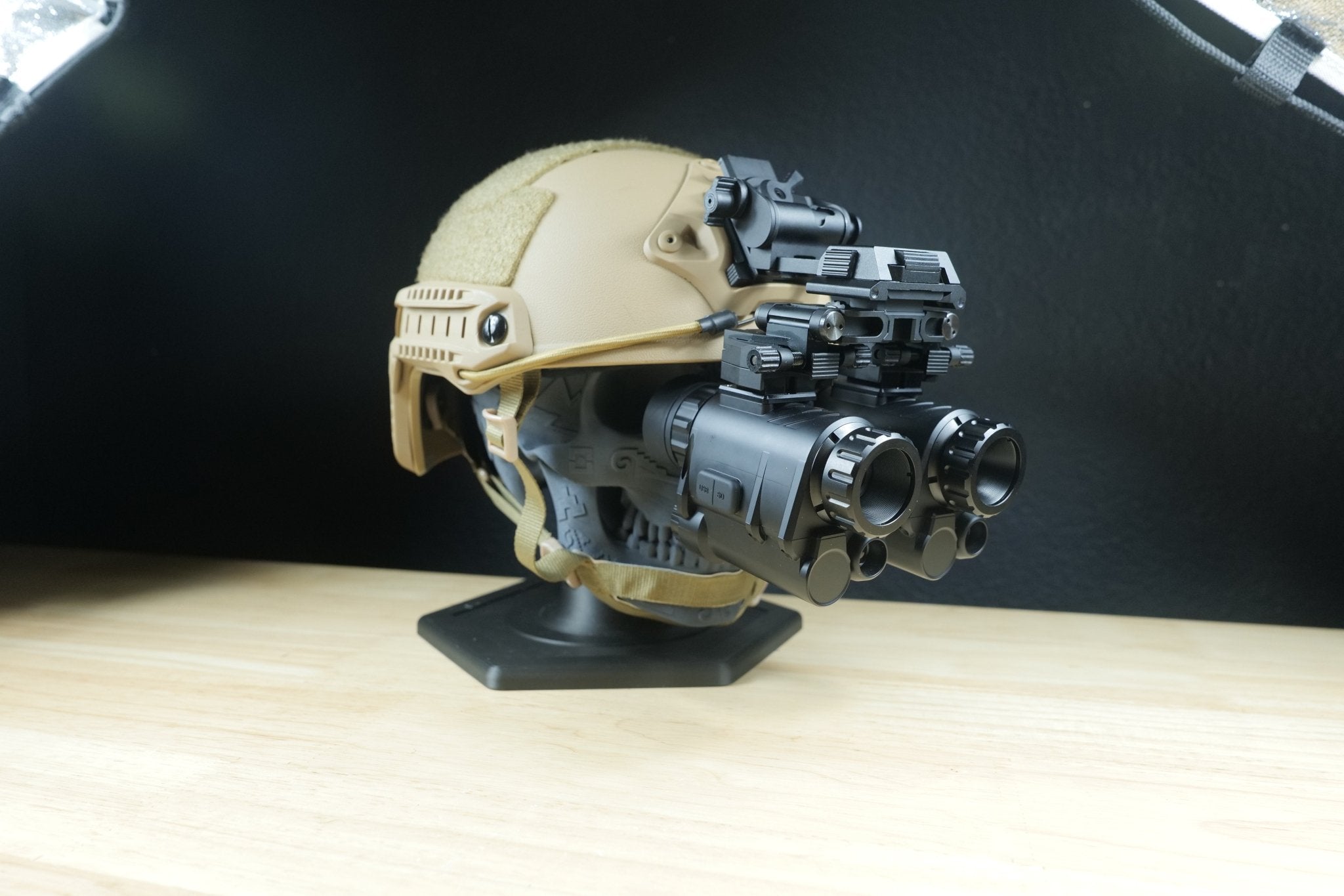 NVG Mount + Dual Unit Binocular Bridge Mount - Good Nite Gear