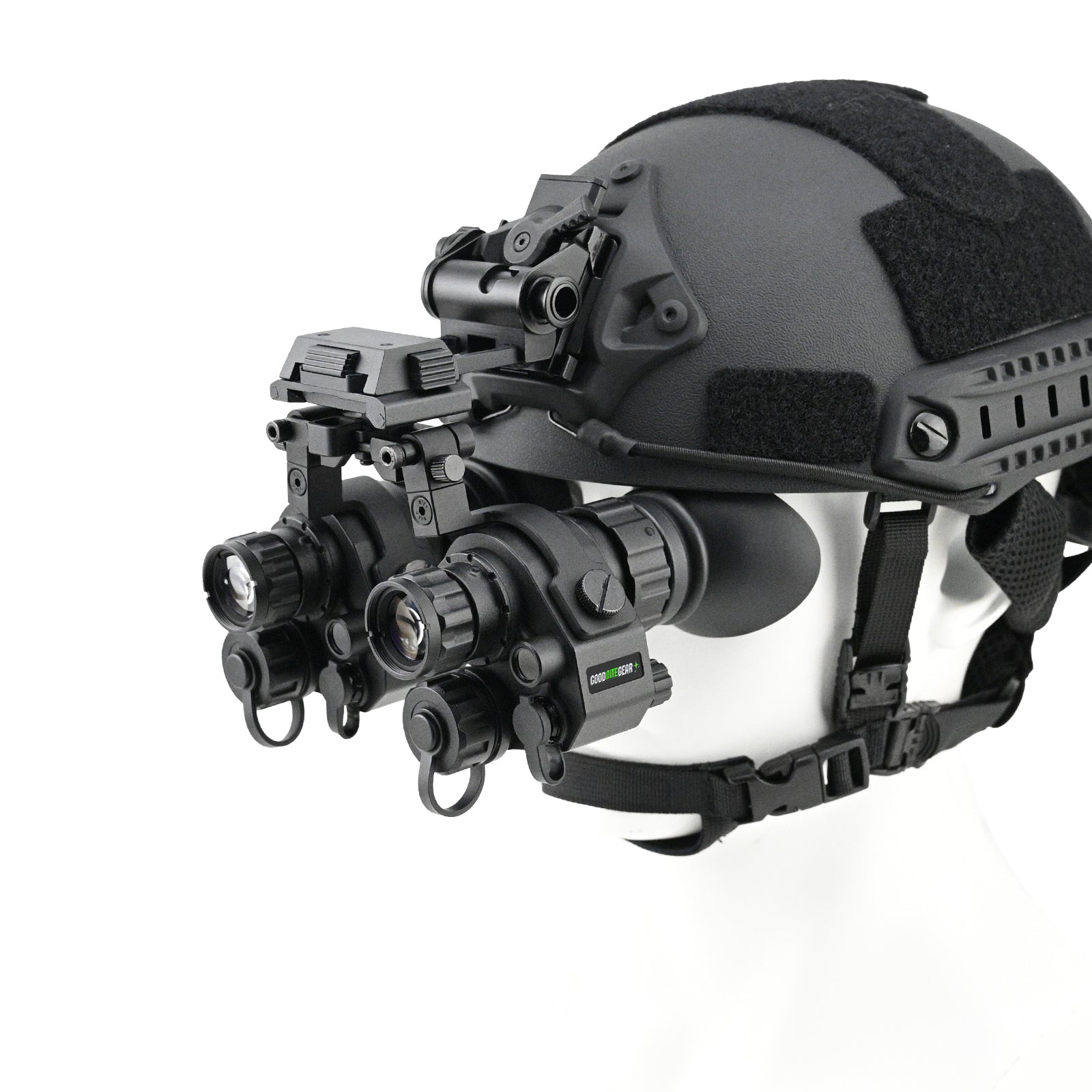 NVG90 Pro Digital Night Vision Binoculars on a Helmet