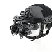 NVG90 Pro Digital Night Vision Binoculars on a Helmet