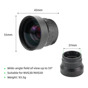 Wide Angle Lens Mod for NVG50 / NVG30 (Ships by 9/14/2026) - Good Nite Gear