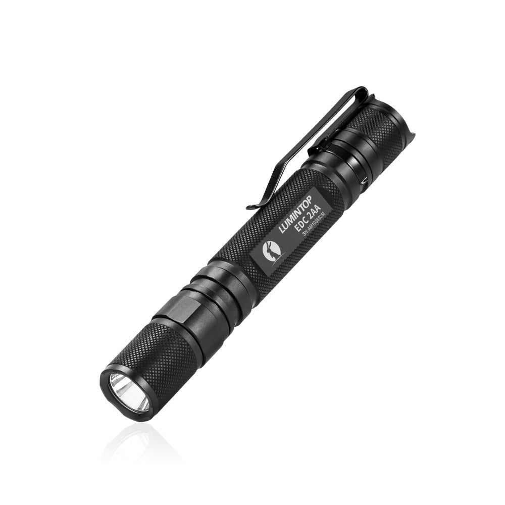 Lumintop EDC 2AA 450 Lumens Everyday Carry Flashlight IPX-8 / 1.5m
