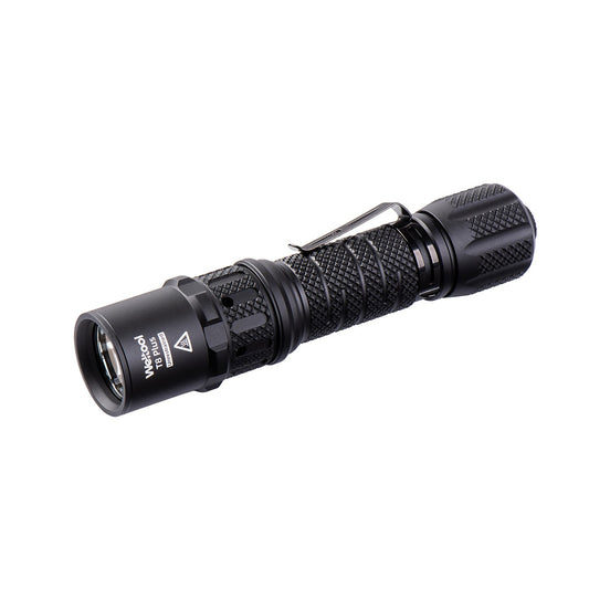Weltool T8Plus TAC Tactical Flashlight (21700 battery, 2,180 Lumens, 635m Throw)