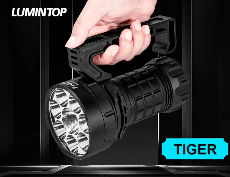 Lumintop Tiger 58000lm 1315m 21700 Flood Thrower Flashlight